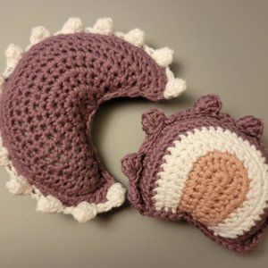 Crochet rattle - Boho Celestials Rattle Duo
